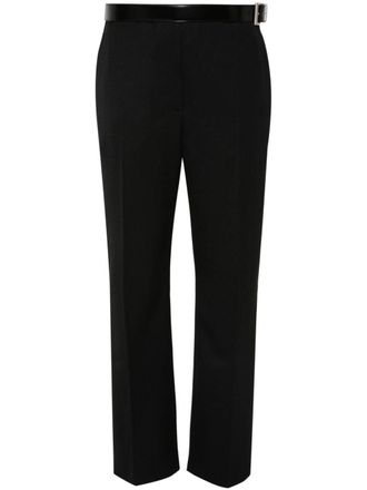 Prada gabardine trousers - Black