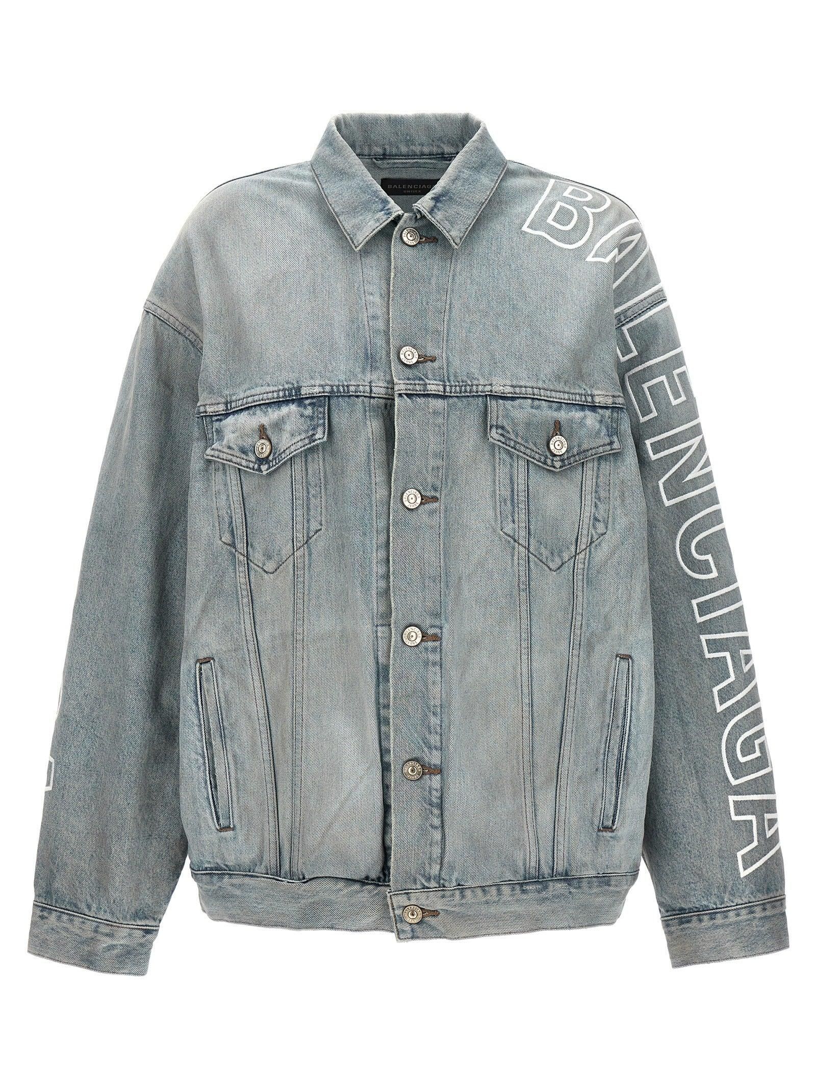 Balenciaga denim coats & jackets on sale