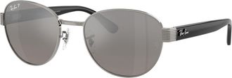 Ray-Ban RB3766CH Polarized 004/5J Mens Sunglasses Gunmetal Size 54