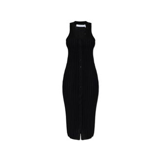 Iro Lyliane Dress - Dames - Casual kleedjes - Zwart - L - Wol - Kleedjes