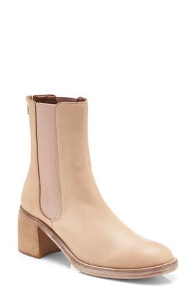 Free People Essential Chelsea Boot in Natural Leather at Nordstrom, Size 7Us