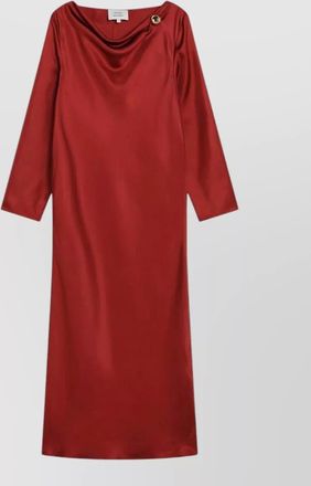 Loulou Studio silk twill midi dress