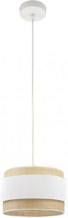 Fabrilamp Fabrilamp - Colgante Regulable Modelo Kandy 1luz Natural/blanco