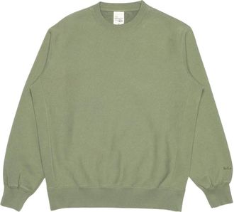 Nudie Jeans Round-neck Knitwear, male, Green, Size: XL Hasse Crew Neck Sweatshirt