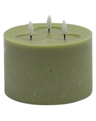 BIDKhome Bidkhome 3-Wick Small Flameless Candle