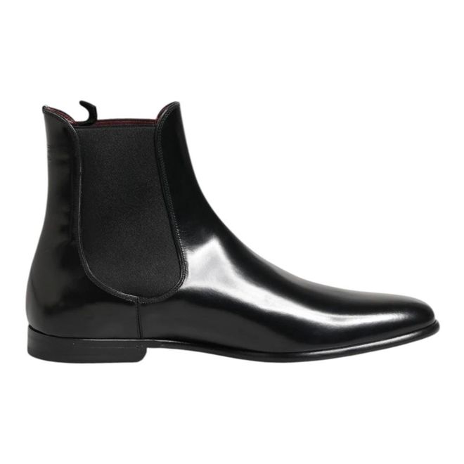Dolce & Gabbana Chelsea Boots, male, Black, Size: 13 US  display picture 1