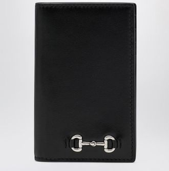Gucci Black long cardholder with Horsebit
