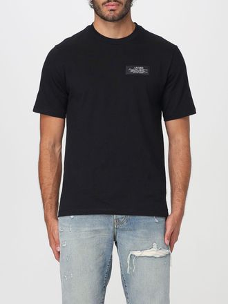 Amiri Mens Logo Patch Tee Classic Fit - Black Cotton - Size X-Large