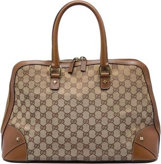 Gucci Pre-owned Gucci GG Canvas Dome Nailhead Handbag Ladies 93BGS7561VJJBRCL