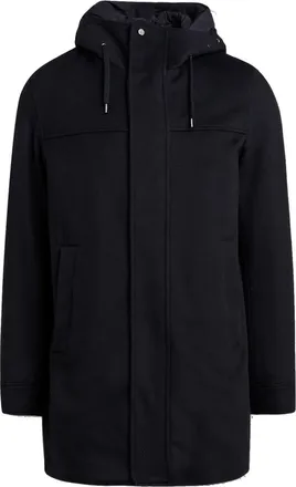 Herno Herno Wool C Mere Hooded Coat