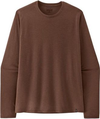 Patagonia Long-Sleeved Capilene Cool Trail Shirt Funktionsshirt f&uuml;r Herren | braun