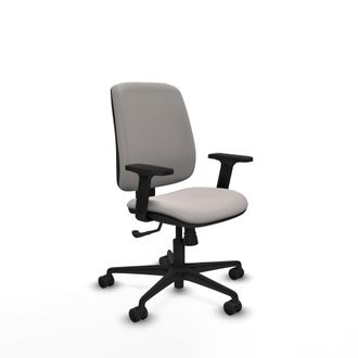 Piqueras y Crespo Silla De Oficina Piqueras Y Crespo Alares Blanco Simil Piel