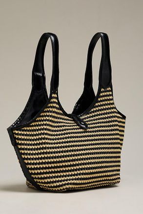 Melie Bianco Bondi Raffia Hobo Bag