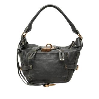 Chlo&eacute; Pre-owned Padlock Shoulder Bag - Dames - Vintage Schoudertas - Grijs - ONE Size - Vintage