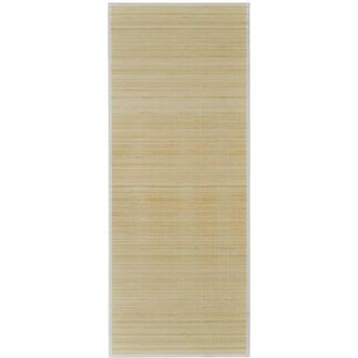 vidaXL Alfombra rectangular de bamb&uacute; natural 150 x 200 cm Vidaxl