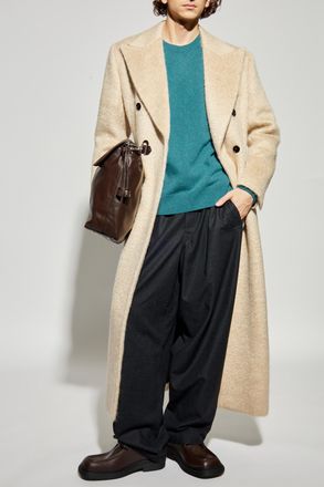 Dolce & Gabbana Double-breasted Coat, Mens, Beige