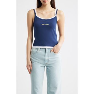 Rip Curl Surf Revival Layer Tank in Dark Navy at Nordstrom, Size X-Small
