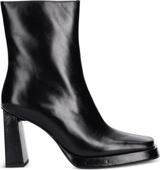 Jeffrey Campbell Stivaletti con punta quadrata - Nero