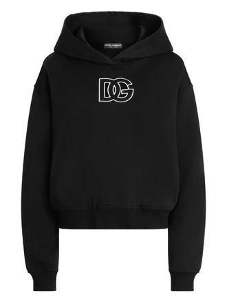 Dolce & Gabbana DNA cotton hoodie - Black