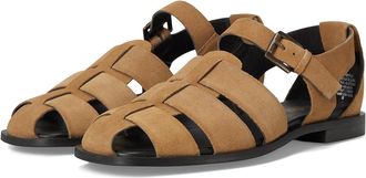 Seychelles The Blues Suede Sandals Womens Wedge Shoes Tan : 7.5 M, Leather/Suede