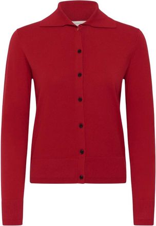 Inwear Mikoiw Core Cardigan - Dames - Vesten - Rood - M - Polyester - Truien & Vesten