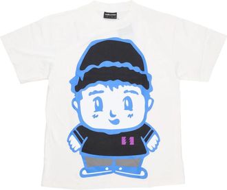 The Hundreds Brawl Tee - Heren - T-shirts - Wit - M - Katoen - Tops