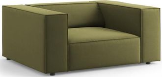 BLOOMINGLOFT Grosser Design Sessel Ardenal, Samtbezug