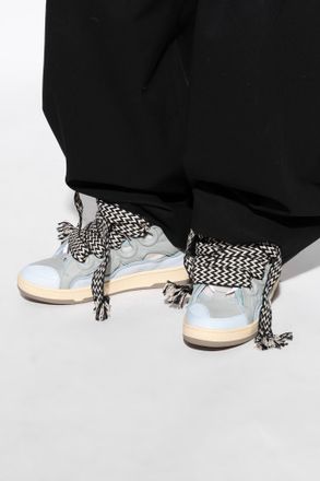 Lanvin Curb Sports Shoes, Mens, Light Blue