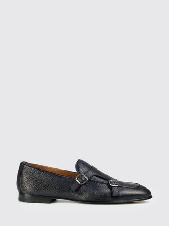Doucal's Monk Strap Doucals in pelle martellata