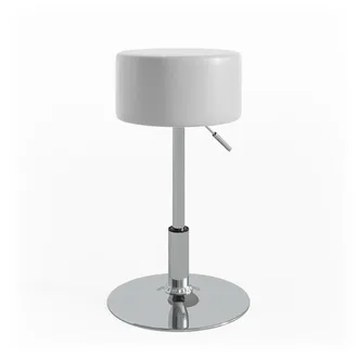 Vicco Sgabello Design, Bianco, 33.5 X 67 Cm Per Tavolo Da Toeletta
