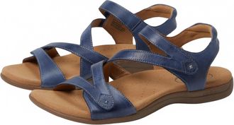 Taos Womens Big Time Sandals In Dark Blue