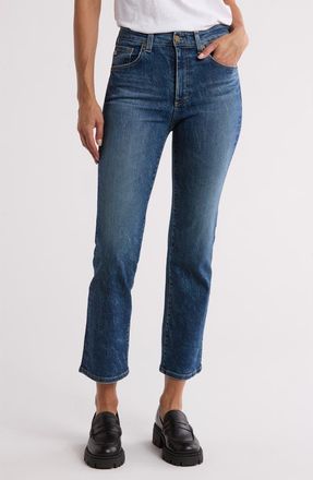 AG - Adriano Goldschmied Rhett High Waist Straight Leg Jeans in 6 Years Las Cruses at Nordstrom Rack, Size 25