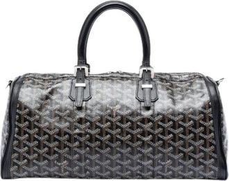 Goyard Pre-owned Croisiere - Dames - Vintage Weekendtas - Zwart - ONE Size - Leer - Vintage