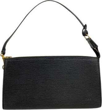 Louis Vuitton Pre-owned Shoulder Bags, female, Black, Size: ONE SIZE Pre-owned Pouch