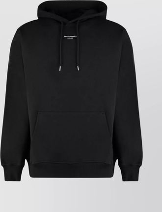 Dr&ocirc;le de Monsieur hooded sweatshirt kangaroo pocket