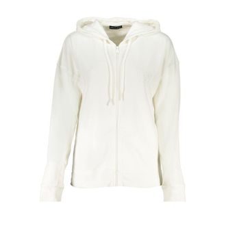 North Sails Womens Zip Hoodie Ns100 - Ivory Cotton - Size X-Large
