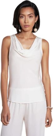 Nouvelle/Silk95Five Paris Cowl Neck Top - Dames - Tops zonder mouwen - Wit - L - Tops