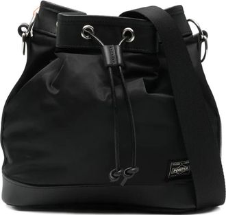 Porter-Yoshida & Co. Shopper met trekkoord - Zwart