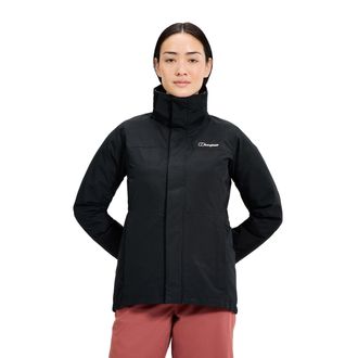 Berghaus 3-in-1-Funktionsjacke BERGHAUS HILLWALKER 2.0 GEMINI HL 3IN1, Damen, Gr. S, transparent (schwarz, grau p), Obermaterial: 100% Polyamid. Futter: 100% P