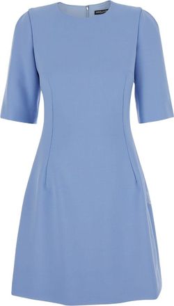 Dolce & Gabbana Wool Crepe Dress