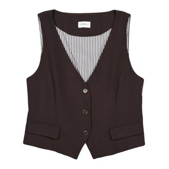 Marella Donna, Giacche, Marrone, L, new