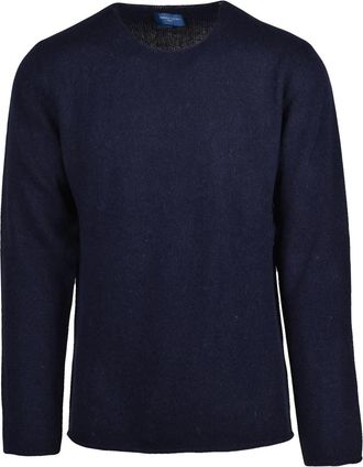 Daniele Fiesoli Crewneck Pullover In Luxurious Alpaca-Merino Blend