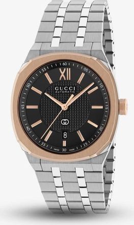 Gucci Gucci 25H Black Dial Mens Watch YA163352