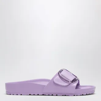 Birkenstock Slide Madrid Big Buckle viola in EVA