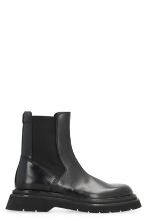 Dsquared2 Black Solid Slip On Boots