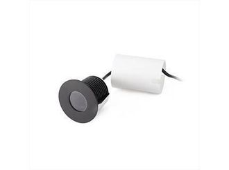 Netlighting Grund Outdoor LED Recessed Ground Lamp Anodized Black 7W 3000K IP67