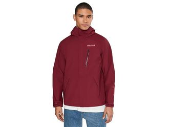 Marmot Precip Evo Pro Jacket Womens Jacket Cosmos Red : SM, Polyester