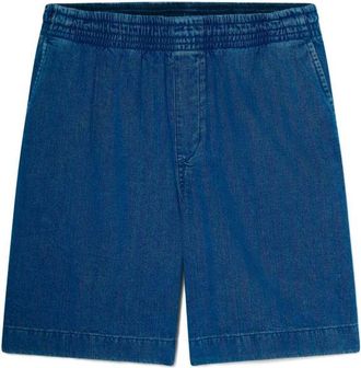 Timberland Herringbone Denim Short Shorts f&uuml;r Herren | blau