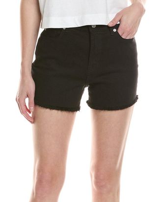 7 For All Mankind High-Rise Black Short