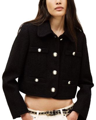 BA&SH Ba&Sh Meiradith Wool-Blend Jacket